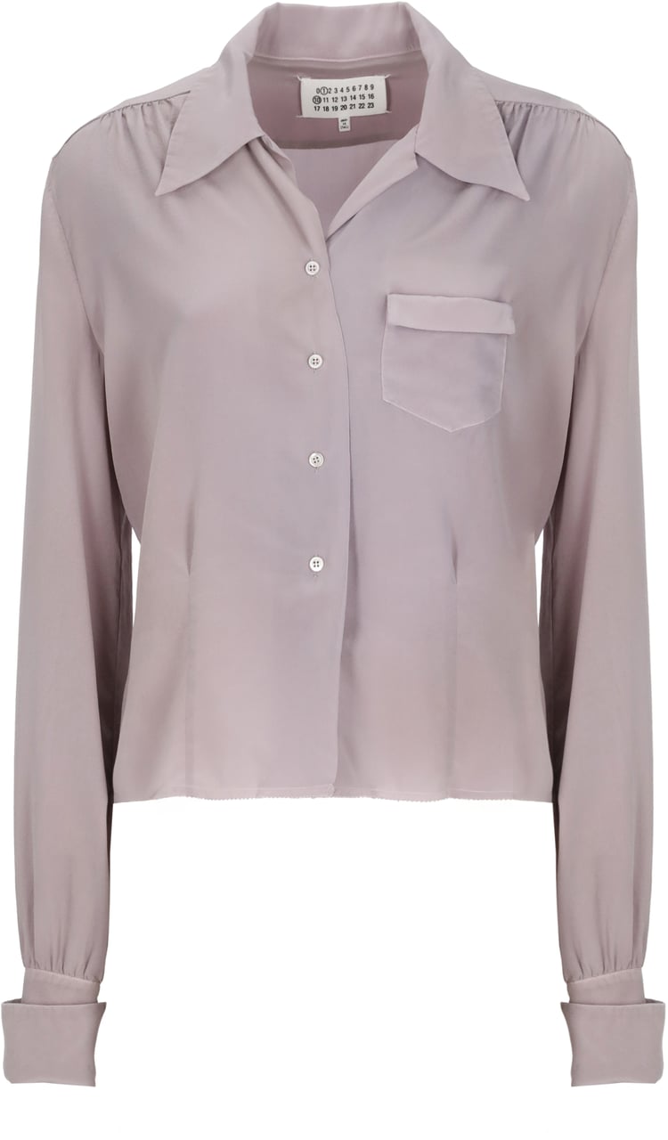 Maison Margiela Shirts Pink Roze
