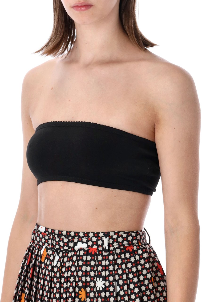 Maison Margiela Top Bralette Nero Zwart