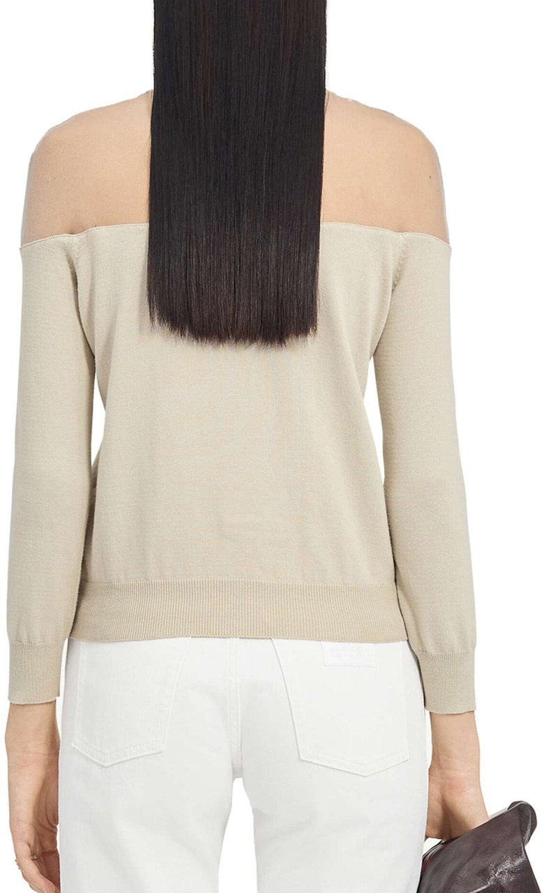 Maison Margiela Sweaters Beige Beige
