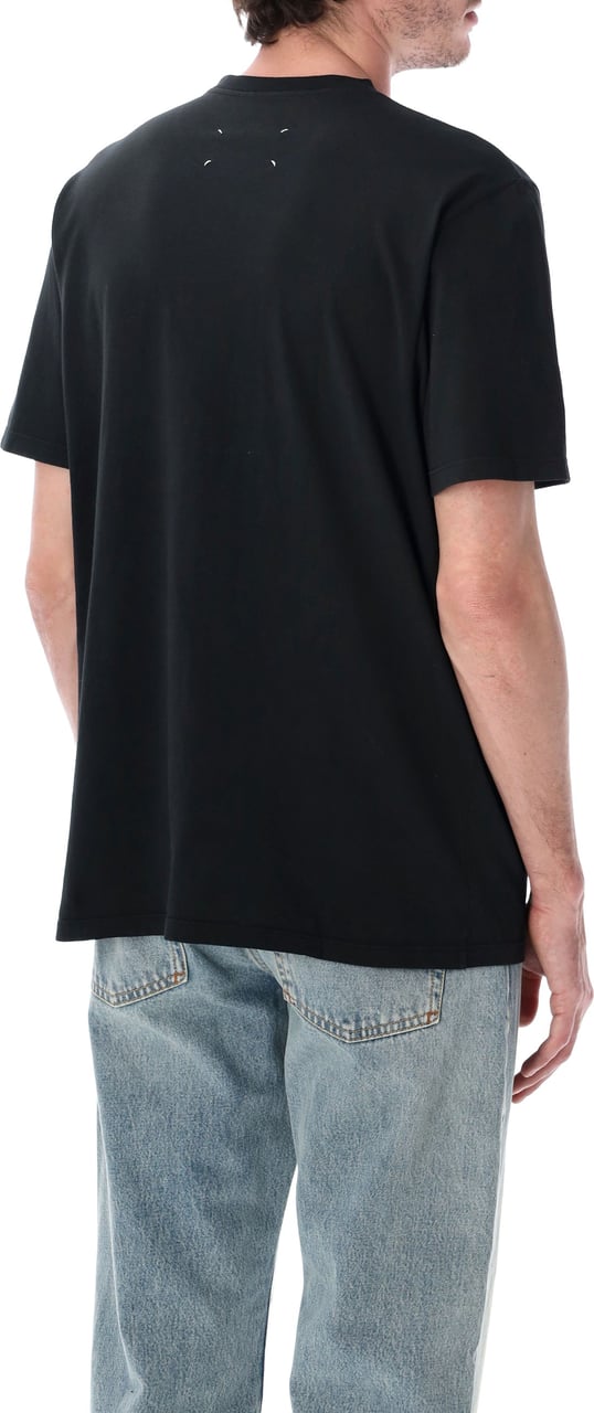 Maison Margiela Tape Tshirt Vintage Black Zwart