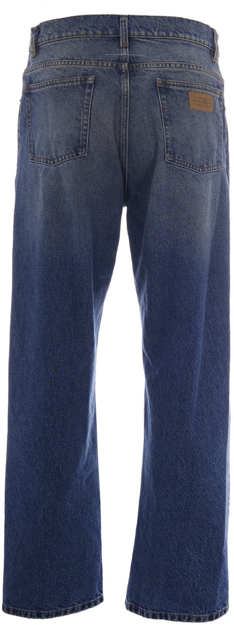 Maison Margiela Jeans Blue Blauw