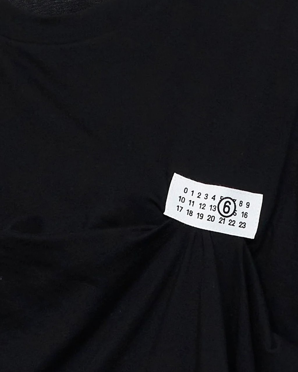 Maison Margiela T-Shirts And Polos Black Zwart