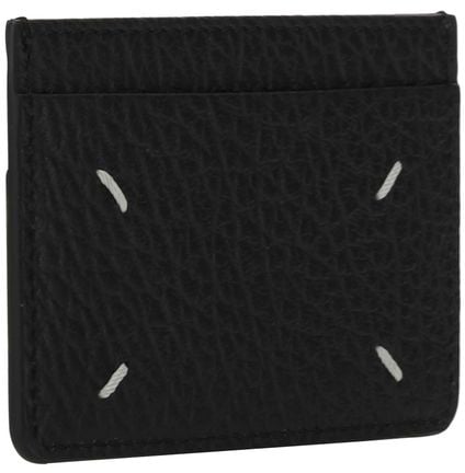 Maison Margiela Maison Margiela Black Calf Leather Bos Taurus Wallet Zwart