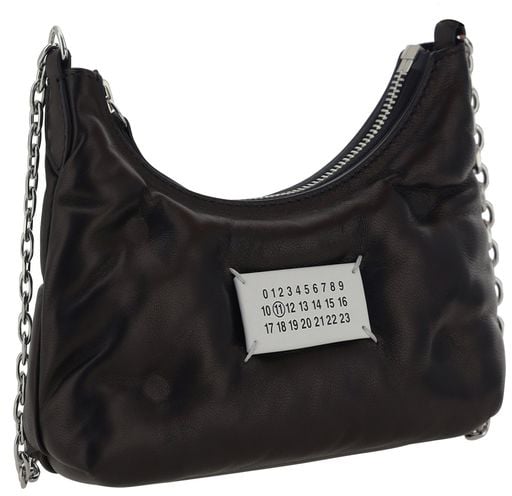 Maison Margiela Maison Margiela Black Lamb Ovis Aries Aries Shoulder Bag Zwart