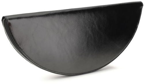 Maison Margiela Maison Margiela Black Calf Leather Bos Taurus Clutch Bag Zwart