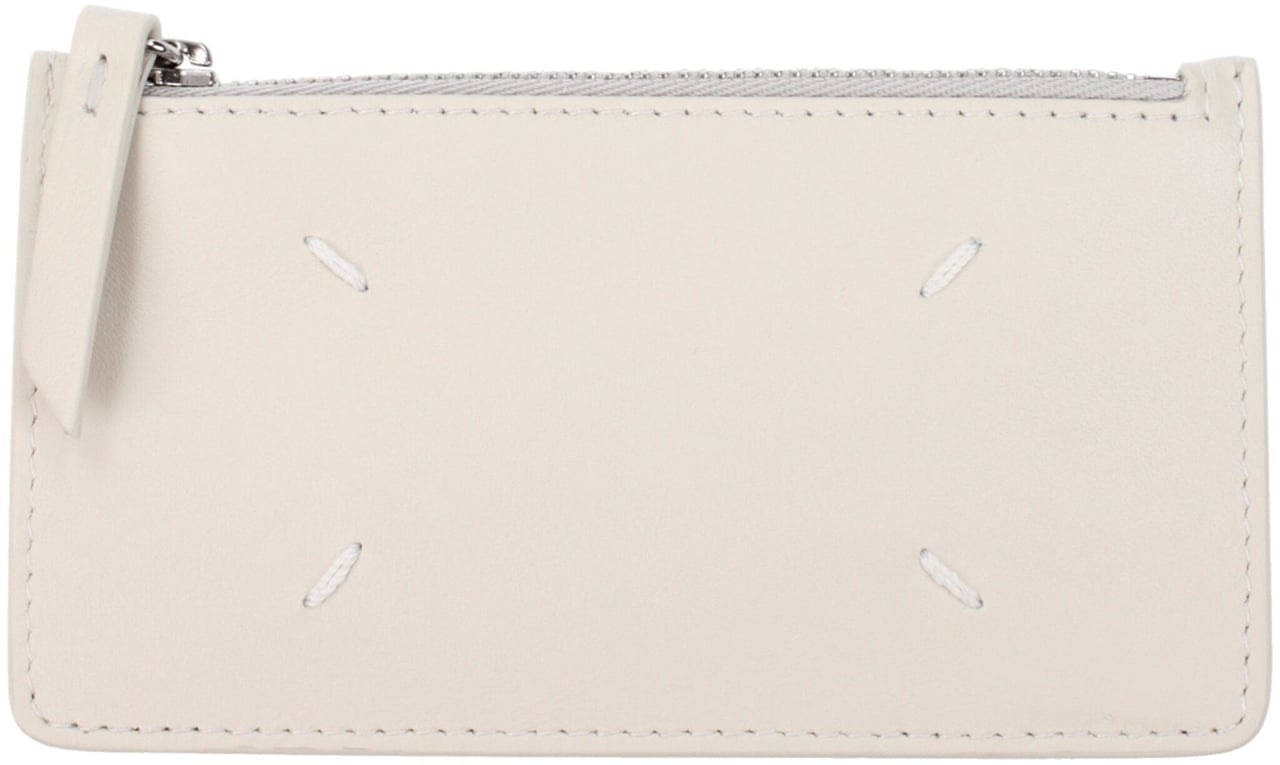 Maison Margiela Maison Margiela Beige Leather Wallet Beige