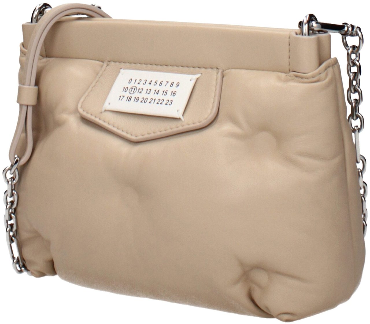 Maison Margiela Maison Margiela Beige Leather Crossbody Bag Beige