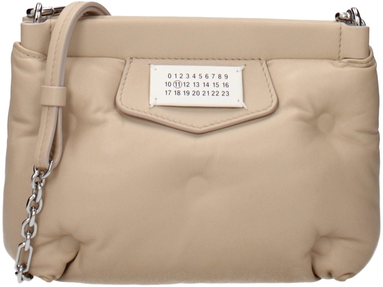 Maison Margiela Maison Margiela Beige Leather Crossbody Bag Beige