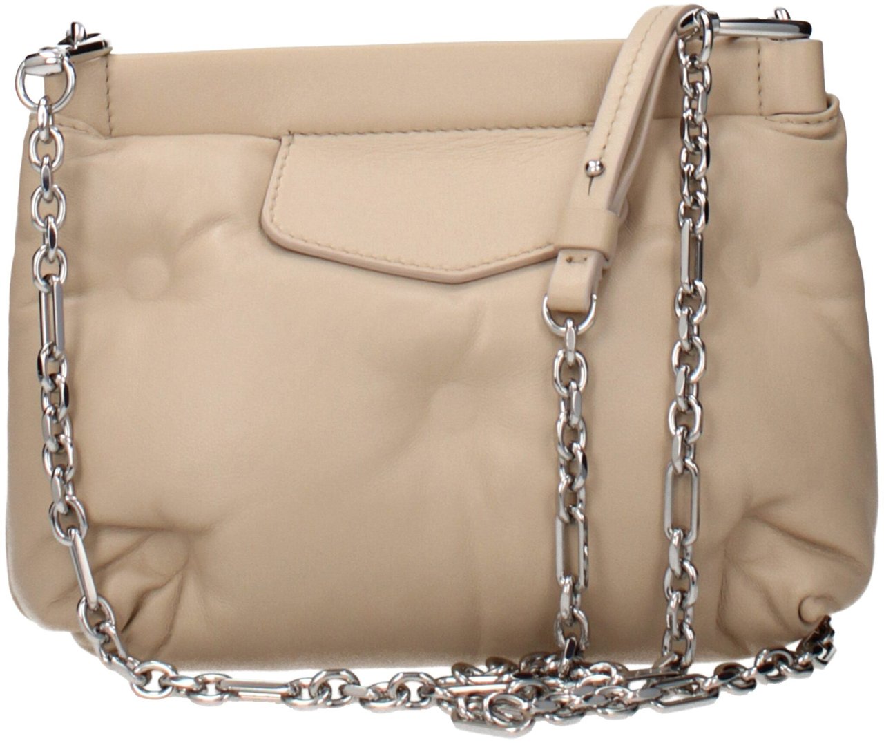 Maison Margiela Maison Margiela Beige Leather Crossbody Bag Beige