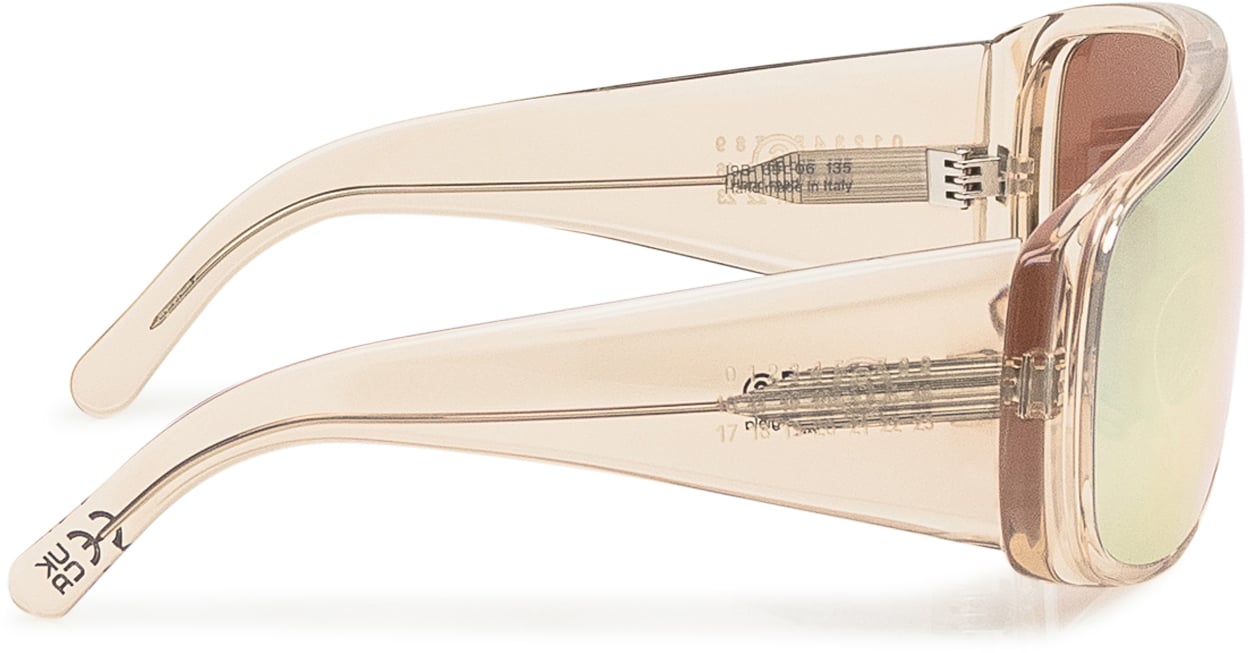 Maison Margiela Occhiali da Sole Mascherina MM6 Goud