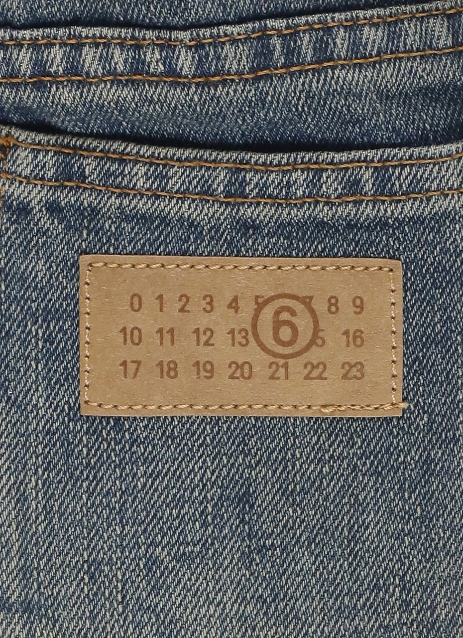 Maison Margiela Jeans Blu Blauw
