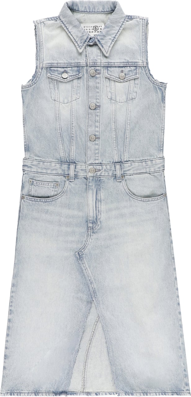 Maison Margiela Dresses Blue Lichtblauw