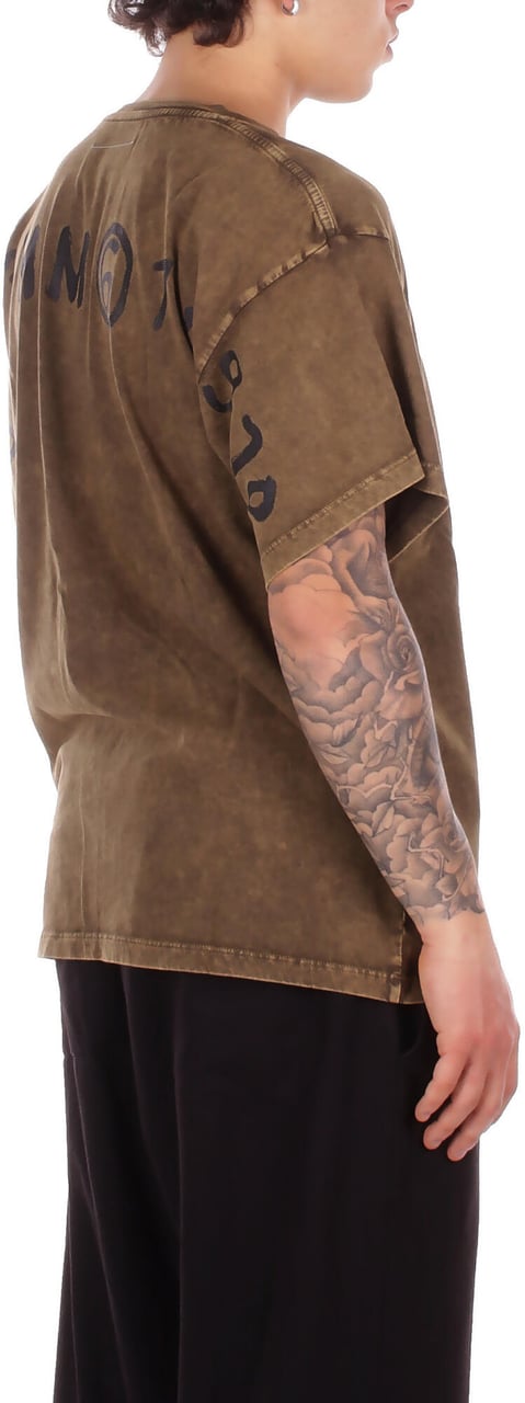 Maison Margiela T-Shirts And Polos Kaki Bruin
