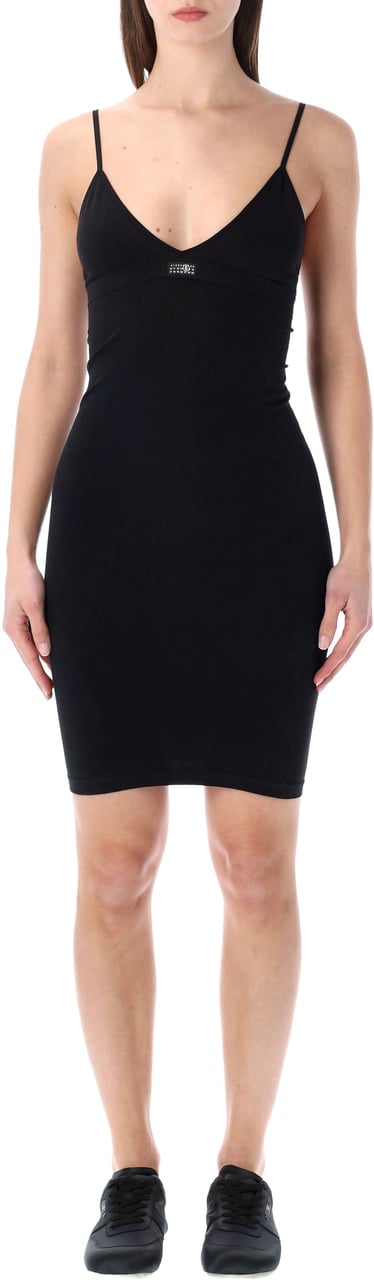 Maison Margiela Mini Dress Nero Zwart