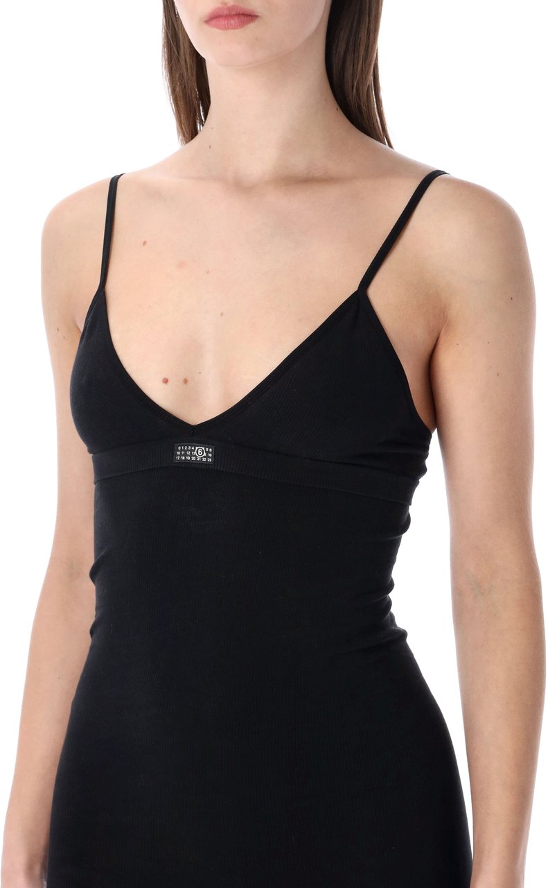 Maison Margiela Mini Dress Nero Zwart