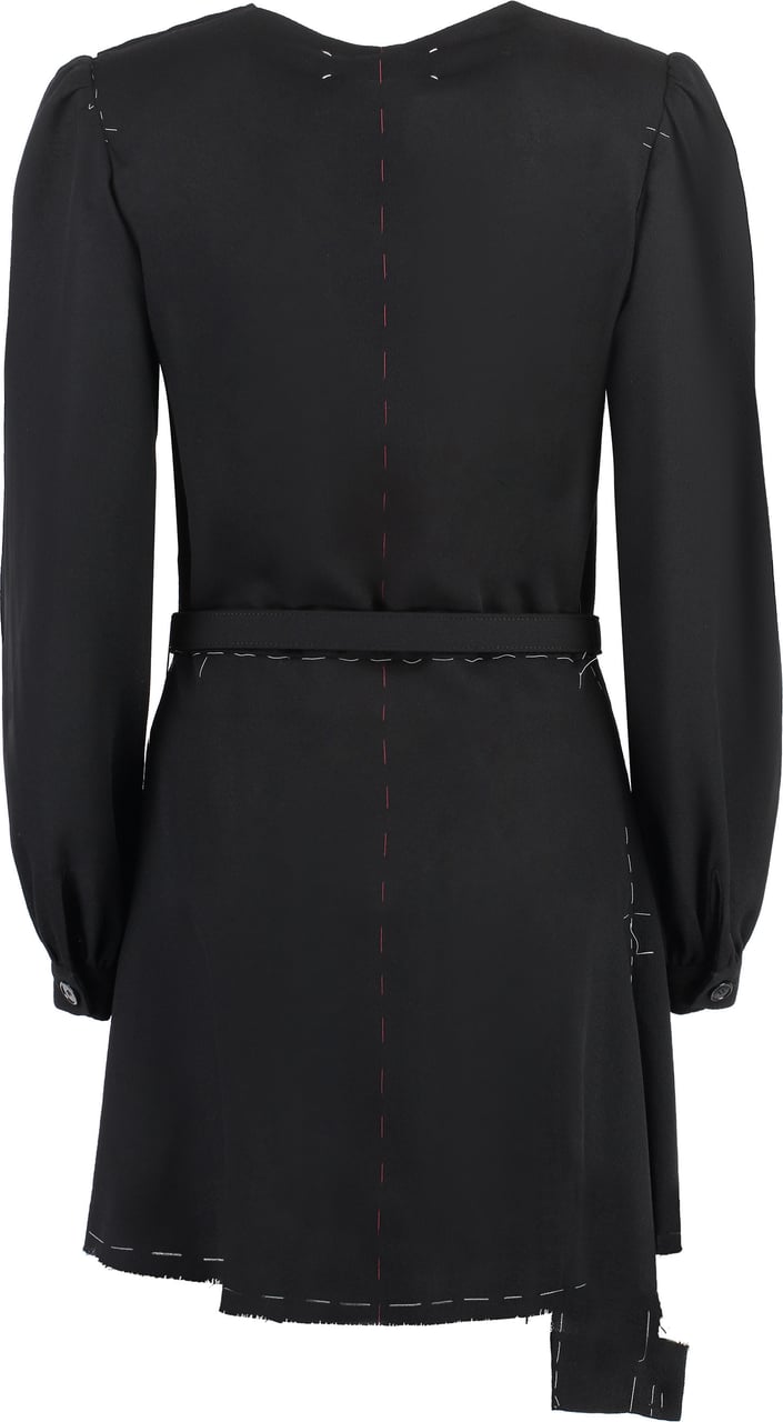 Maison Margiela Wool playsuit Zwart