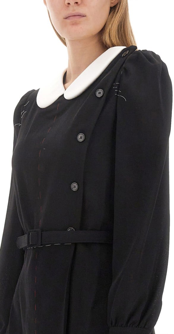 Maison Margiela Multiwear Dress Zwart