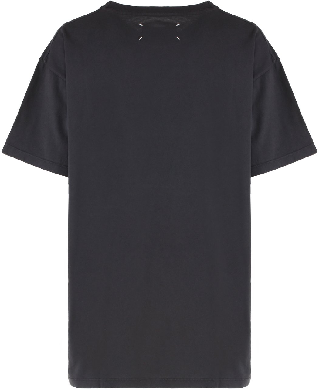Maison Margiela Cotton crew-neck T-shirt Zwart