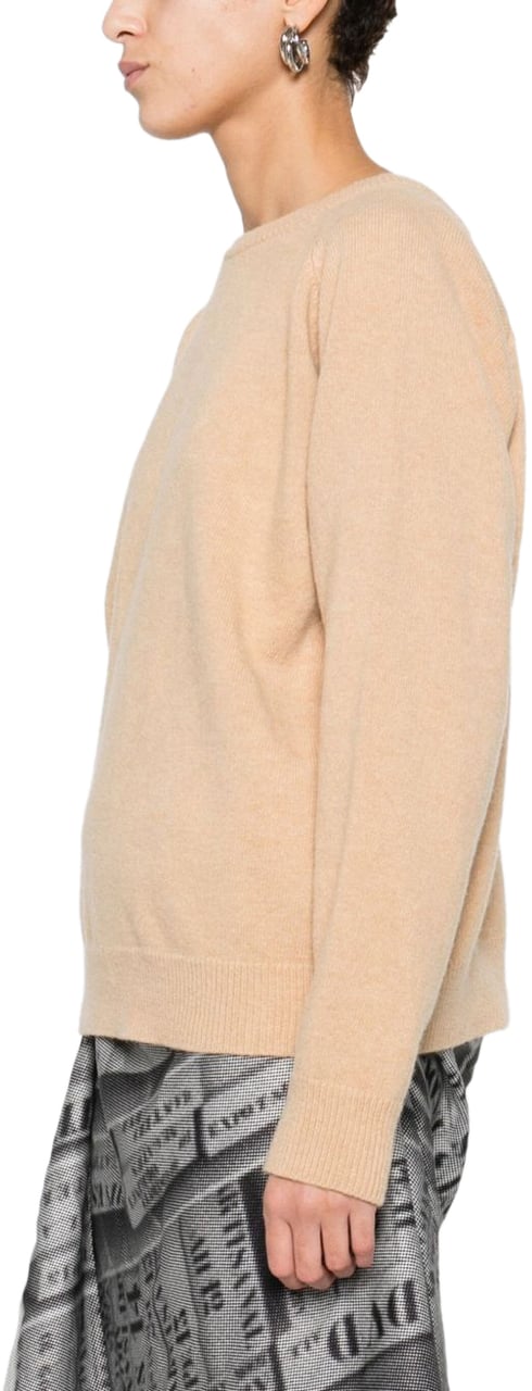 Maison Margiela Sweaters Camel Beige