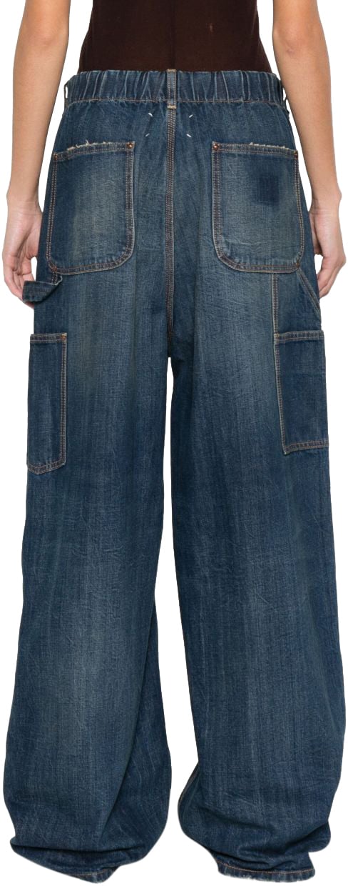 Maison Margiela Jeans Blue Blauw