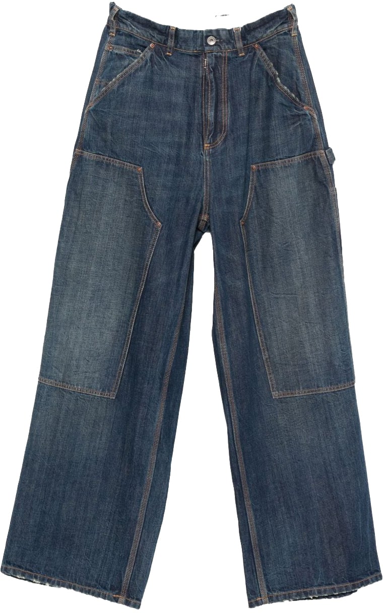 Maison Margiela Jeans Blue Blauw