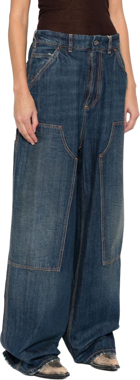 Maison Margiela Jeans Blue Blauw