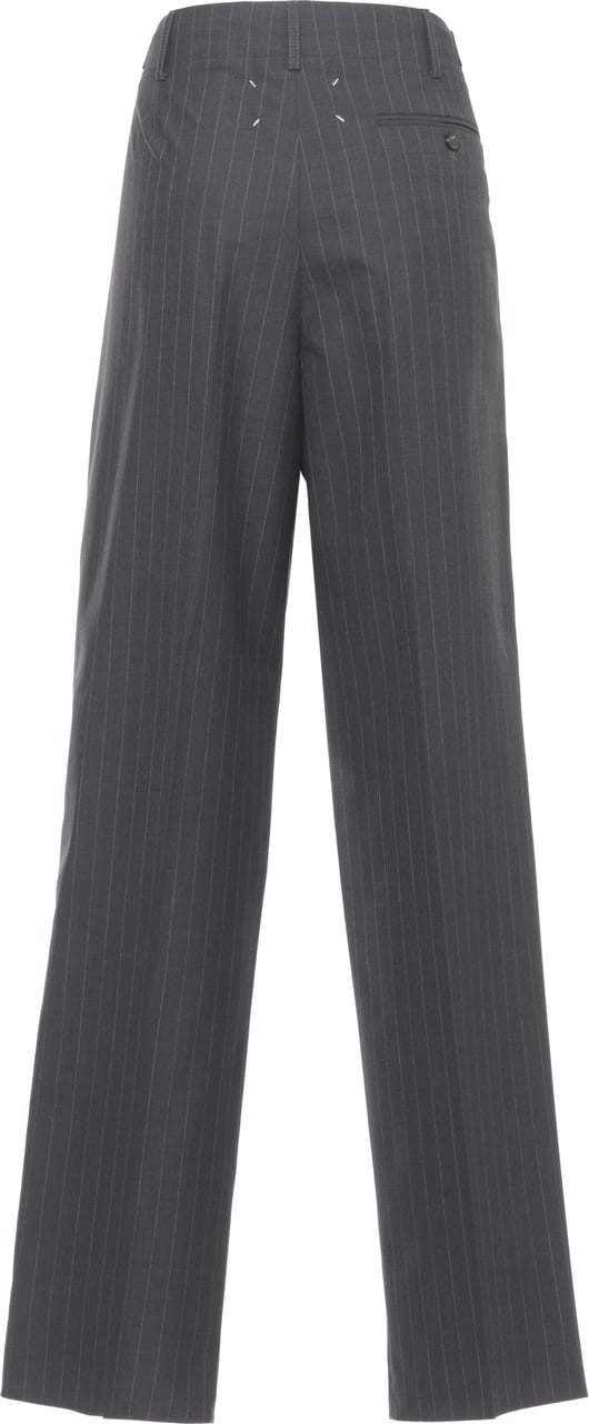 Maison Margiela Trousers Grey Grijs