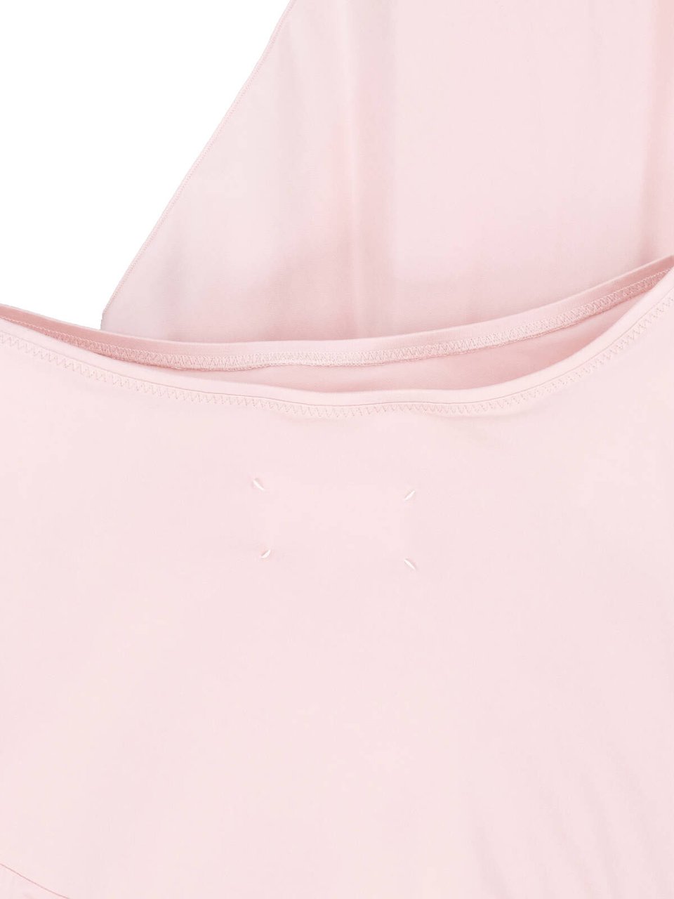 Maison Margiela Black Asymmetrical Draped High Waist Skirt Roze