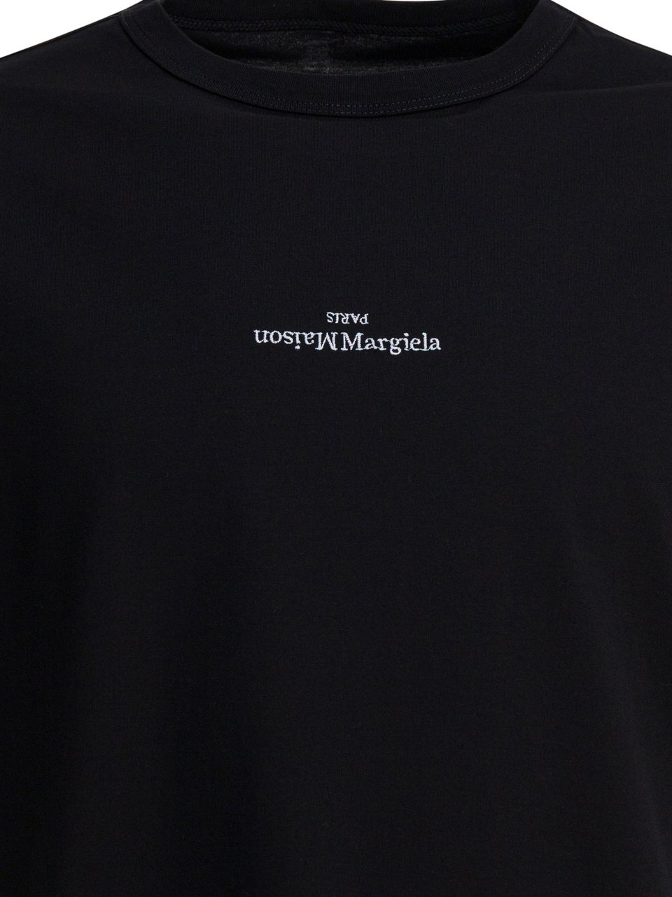 Maison Margiela T-shirt with logo Zwart