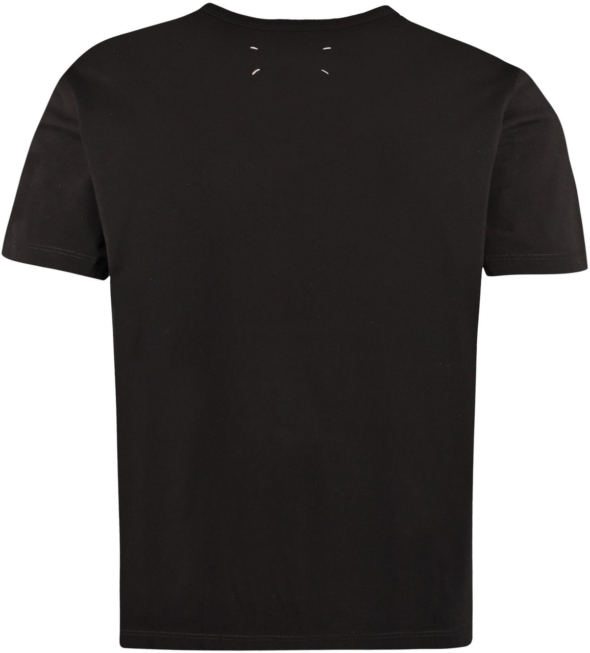 Maison Margiela Logo cotton t-shirt Zwart