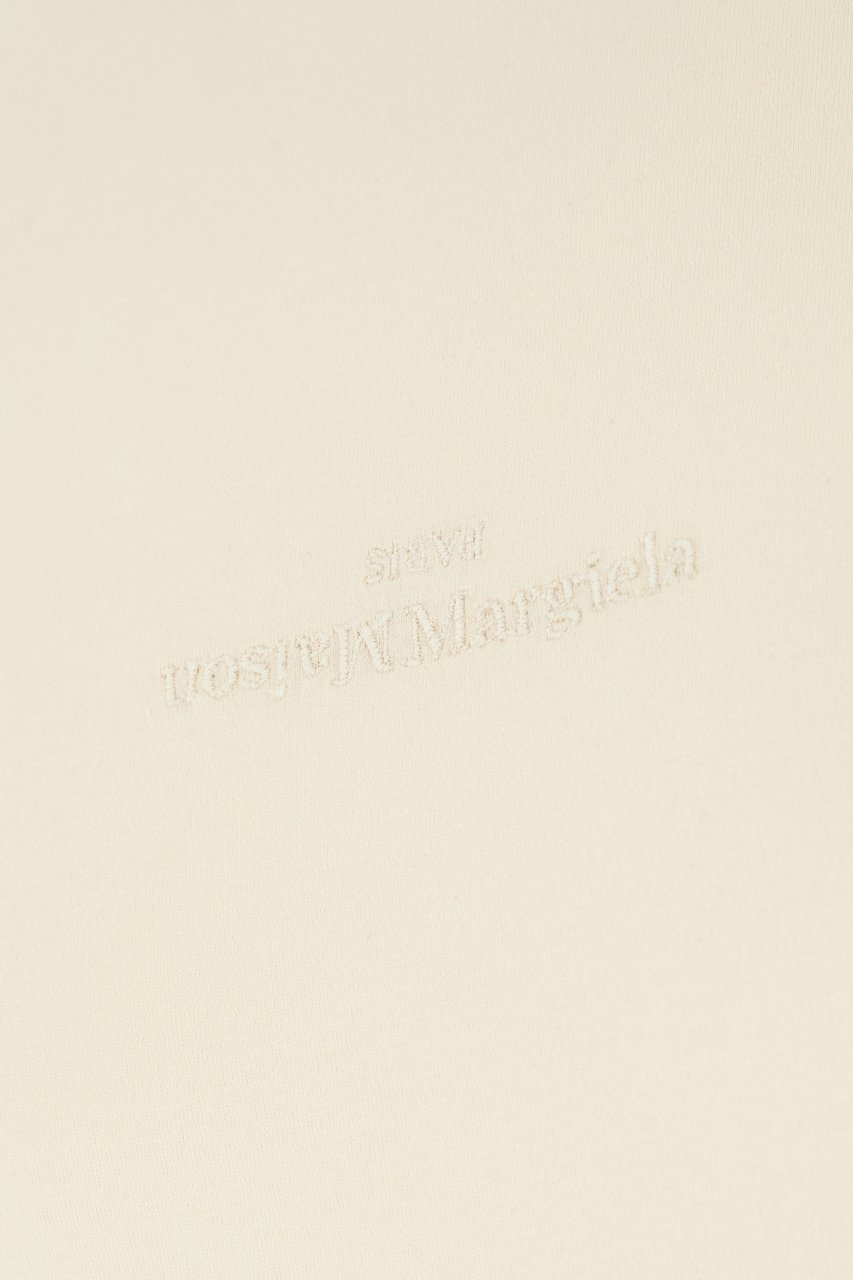 Maison Margiela Maison Margiela Sand cotton t-shirt Neutraal