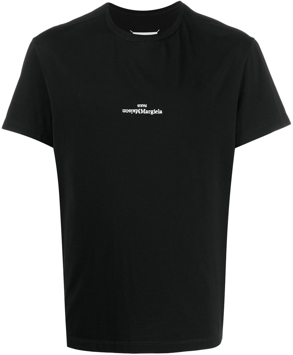 Maison Margiela T-Shirts And Polos Black Zwart