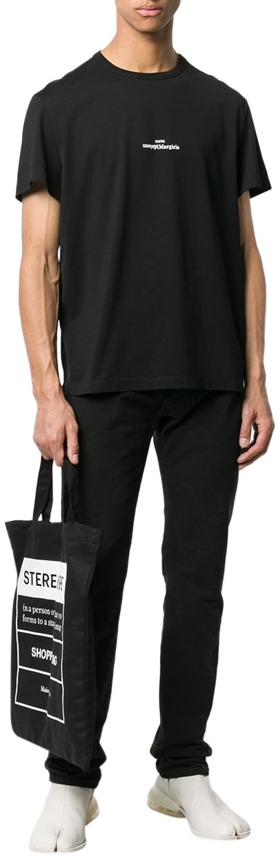 Maison Margiela T-Shirts And Polos Black Zwart