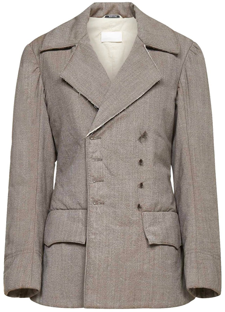 Maison Margiela Maison Margiela Wool Blazer Bruin