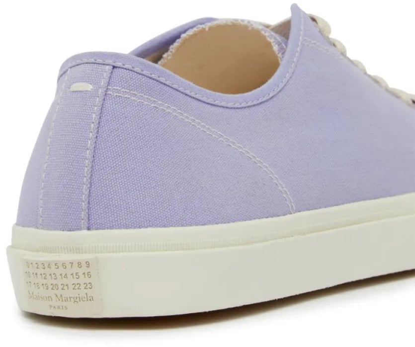 Maison Margiela Tabi Low-top Sneakers Paars