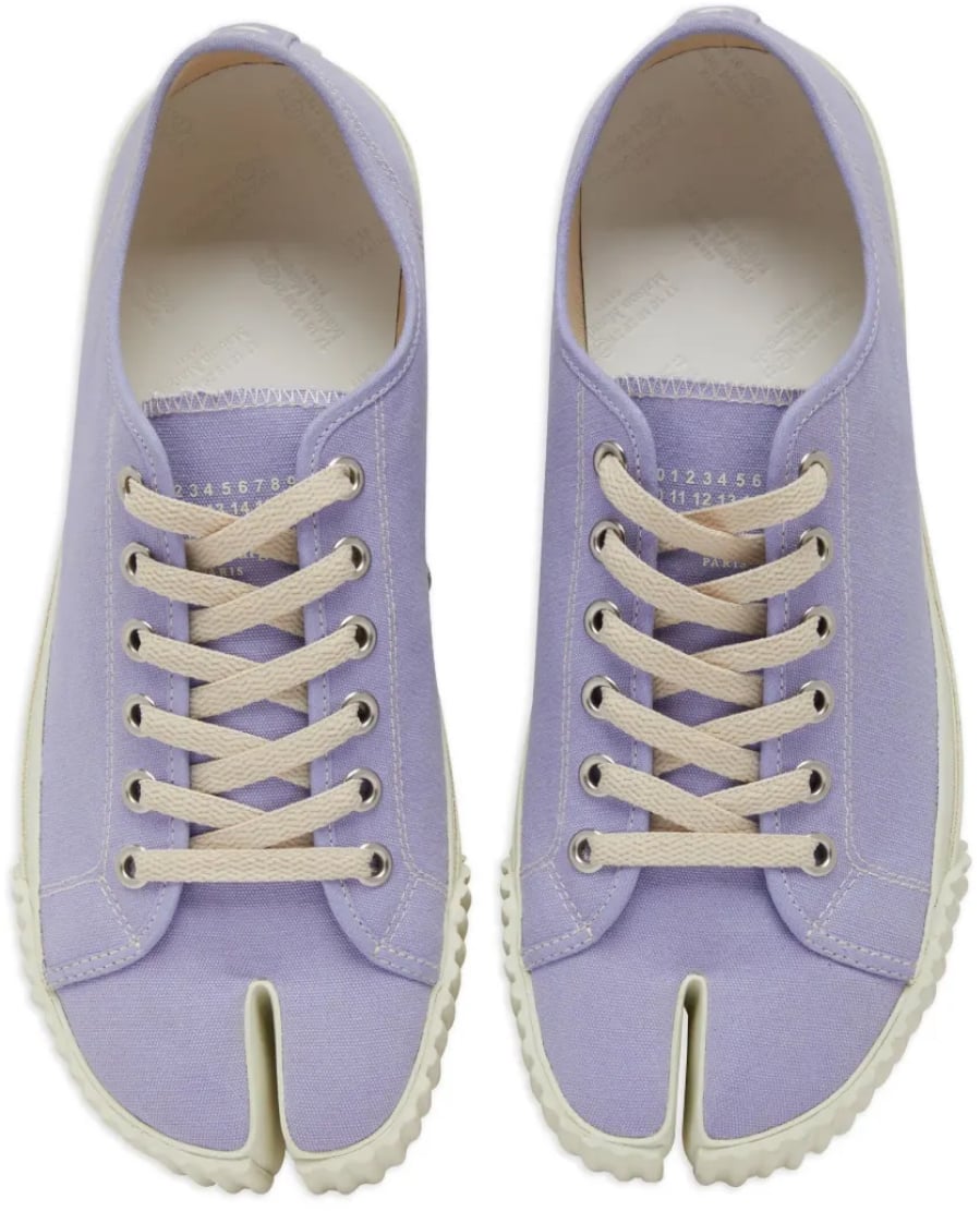 Maison Margiela Tabi Low-top Sneakers Paars