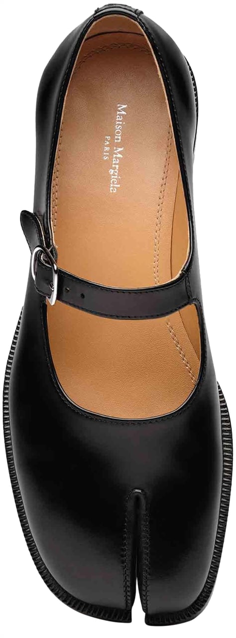 Maison Margiela Mary Janes Tabi Shoes Zwart