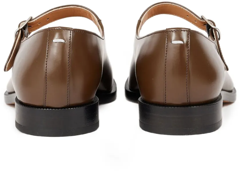 Maison Margiela Tabi Mary Jane Brown Divers