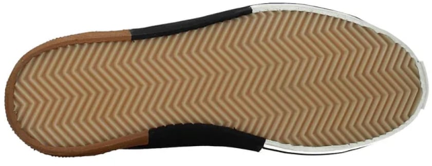 Maison Margiela Printed Logo Canvas Sneakers Zwart