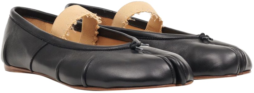 Maison Margiela Flat Shoes Black Zwart