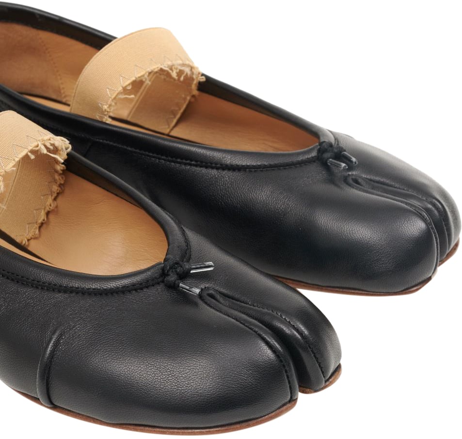 Maison Margiela Flat Shoes Black Zwart