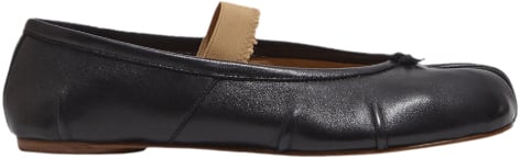 Maison Margiela Flat Shoes Black Zwart