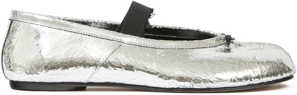 Maison Margiela Flat Shoes Metalizzati Divers