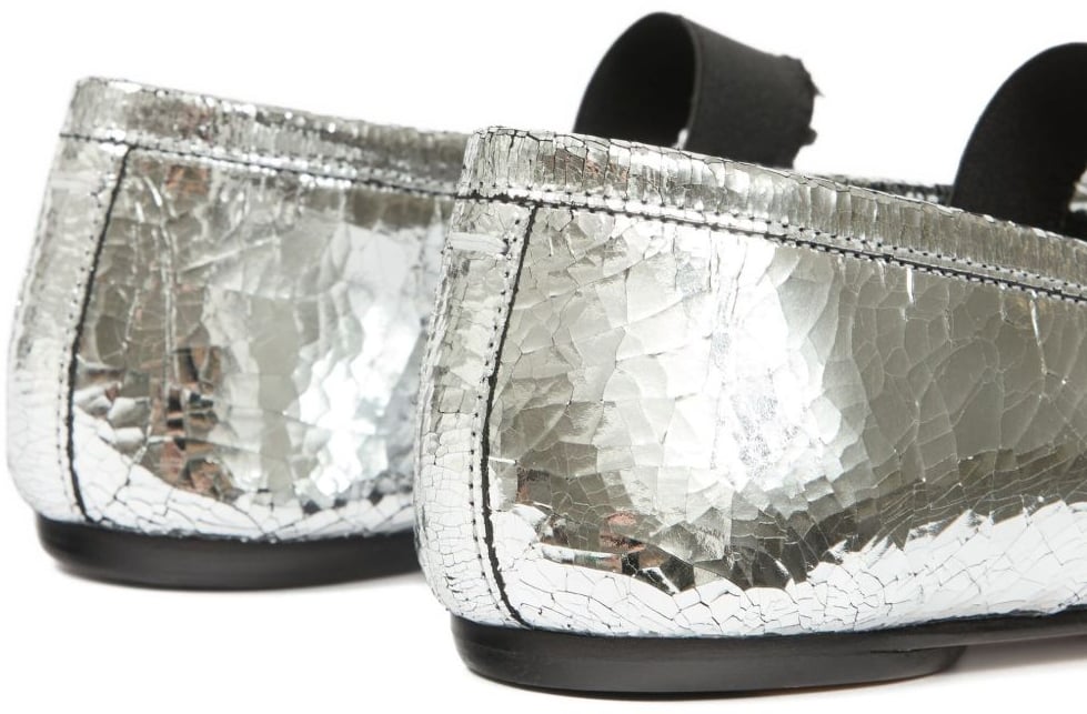 Maison Margiela Flat Shoes Metalizzati Divers