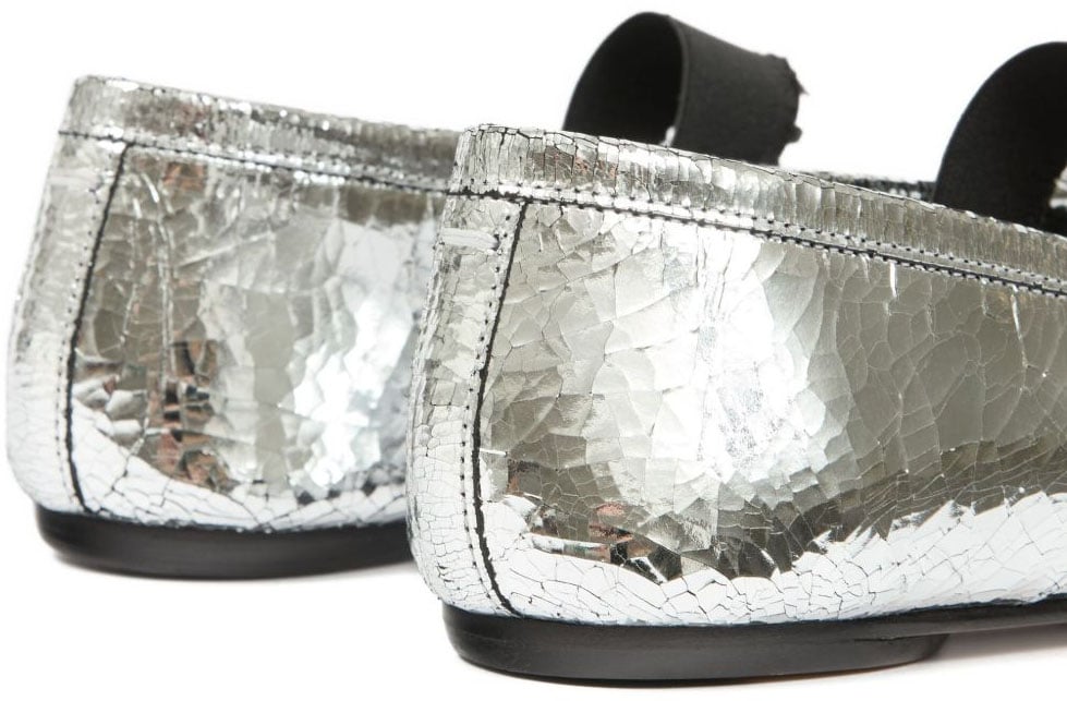 Maison Margiela Flat Shoes Metalizzati Divers