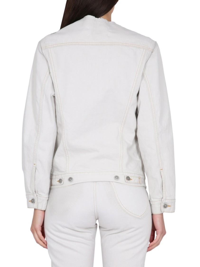 Maison Margiela Denim Jacket Wit