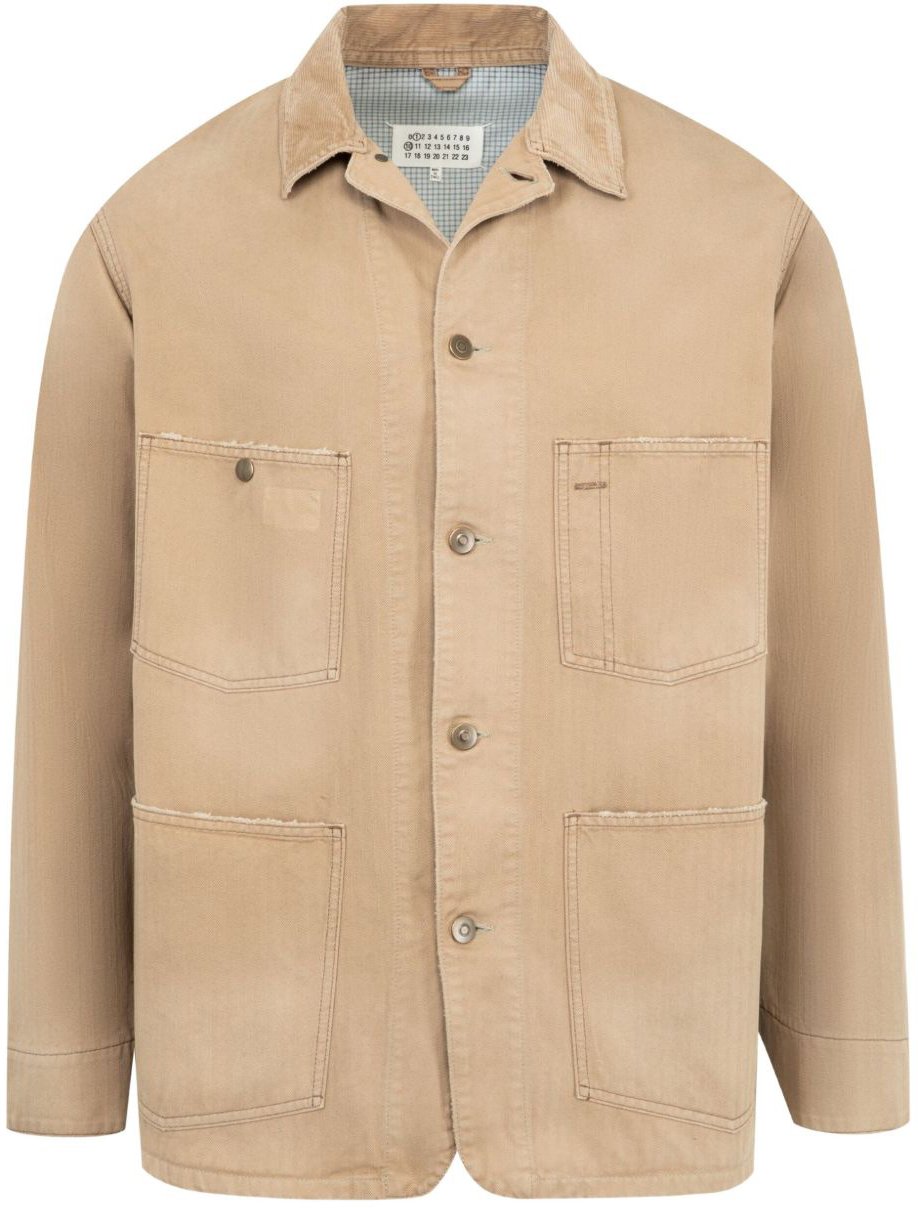 Maison Margiela Jackets Beige Beige