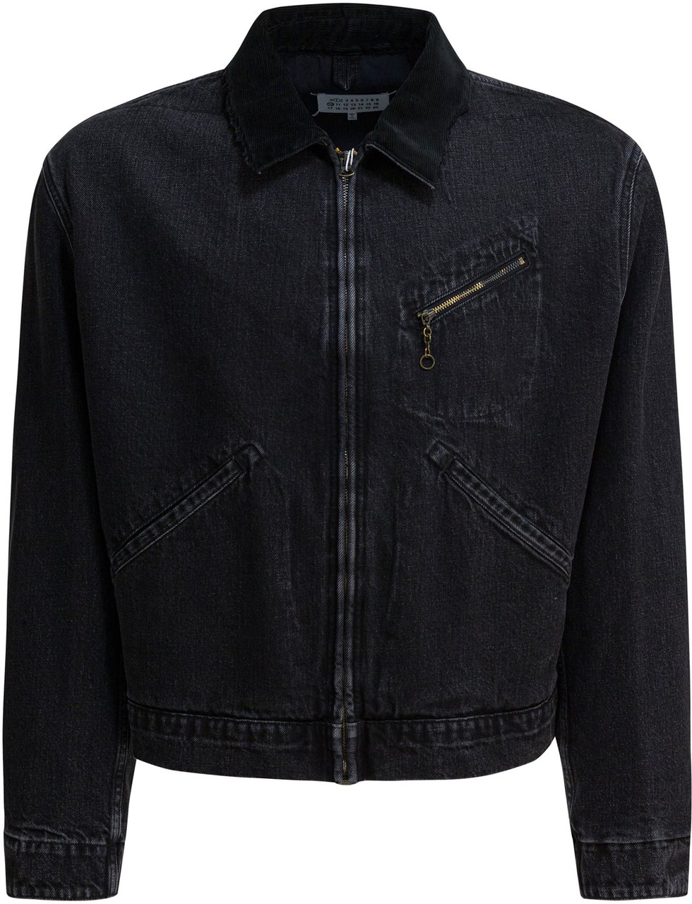 Maison Margiela Denim jacket Zwart