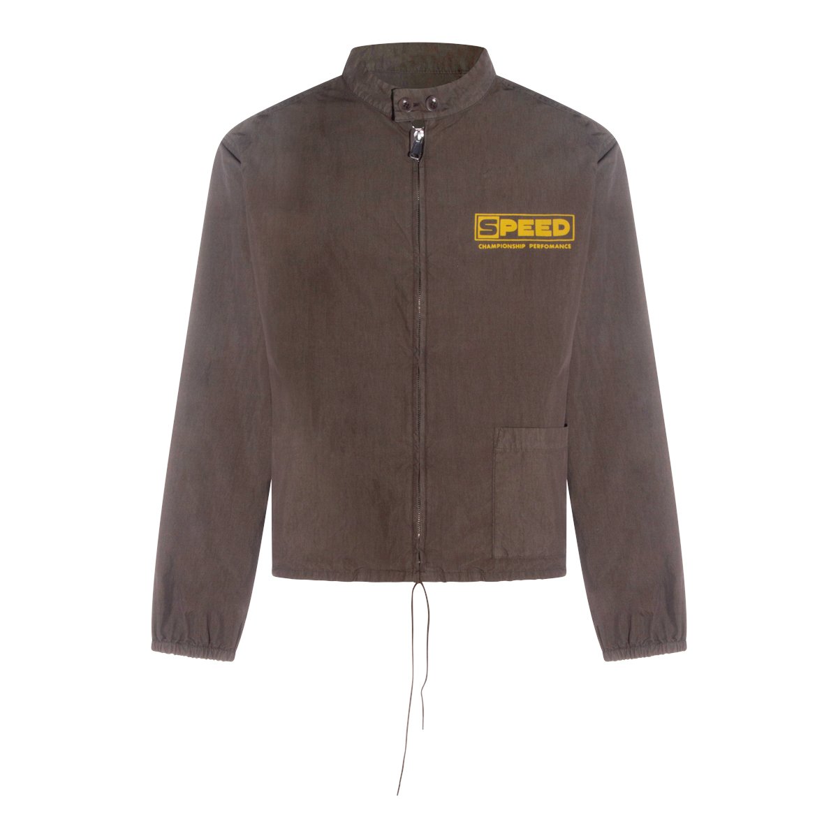 Maison Margiela Brown Cotton Casual Jacket Bruin