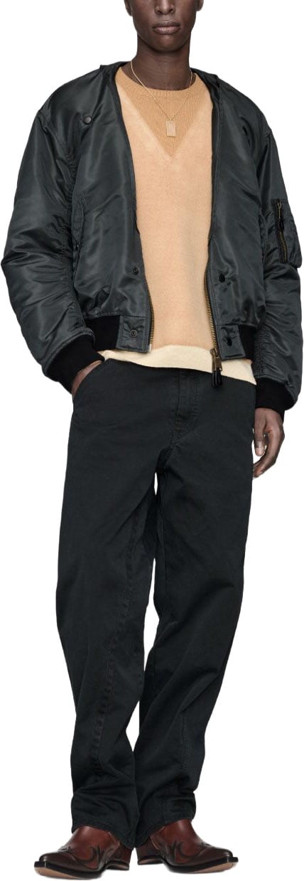 Maison Margiela Coats Dark Grey Donkergrijs